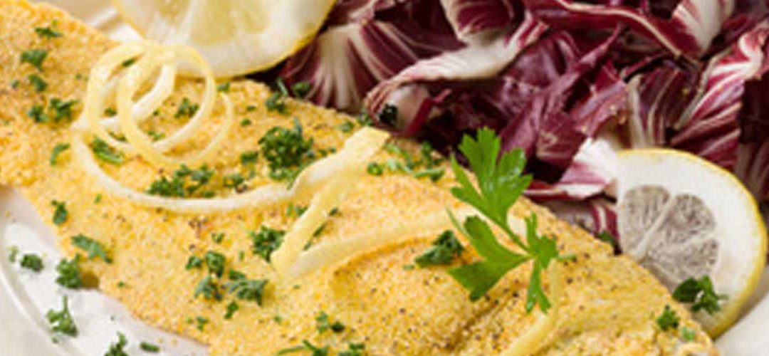 Baked Crispy Cod with Parmesan Butter