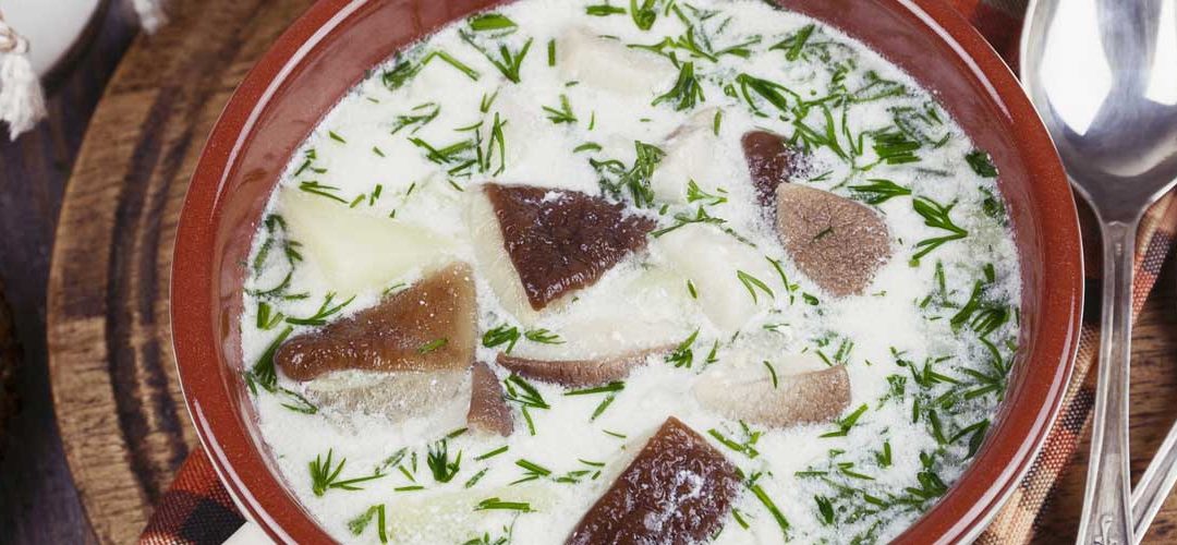 Creamy Shiitake Mushroom Soup With Vegetables