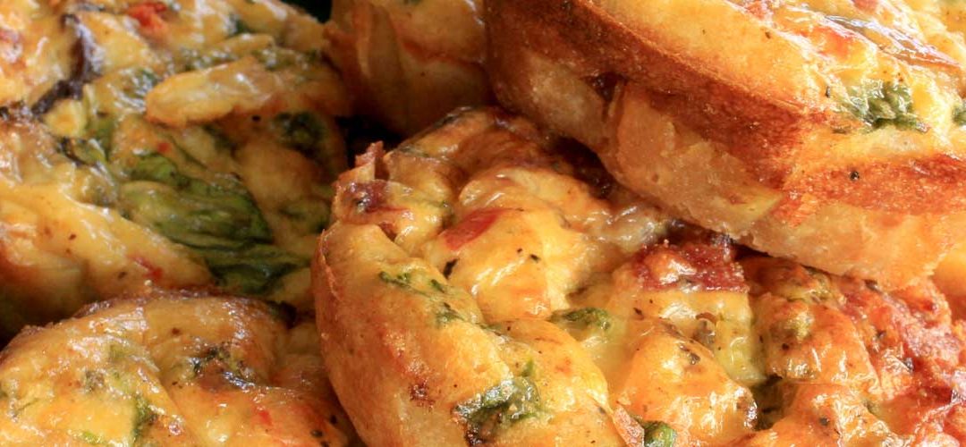 Spinach, Bacon & Egg Quiche Cups