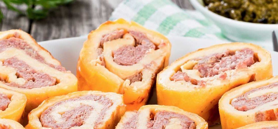 Ham and Cheese Roll-ups